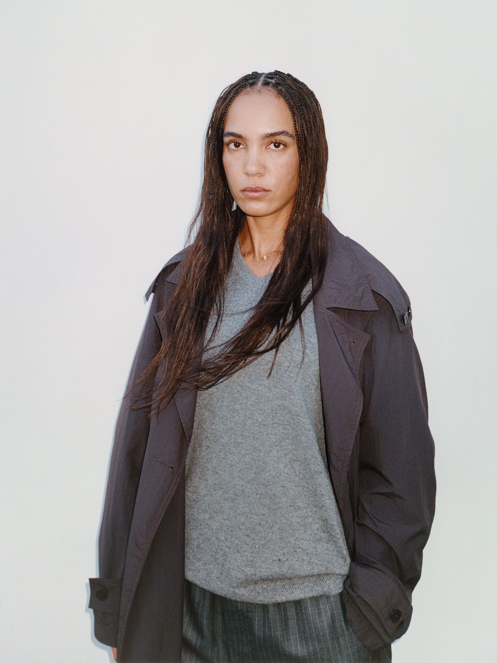 ULTRA LIGHTWEIGHT NYLON TRENCH